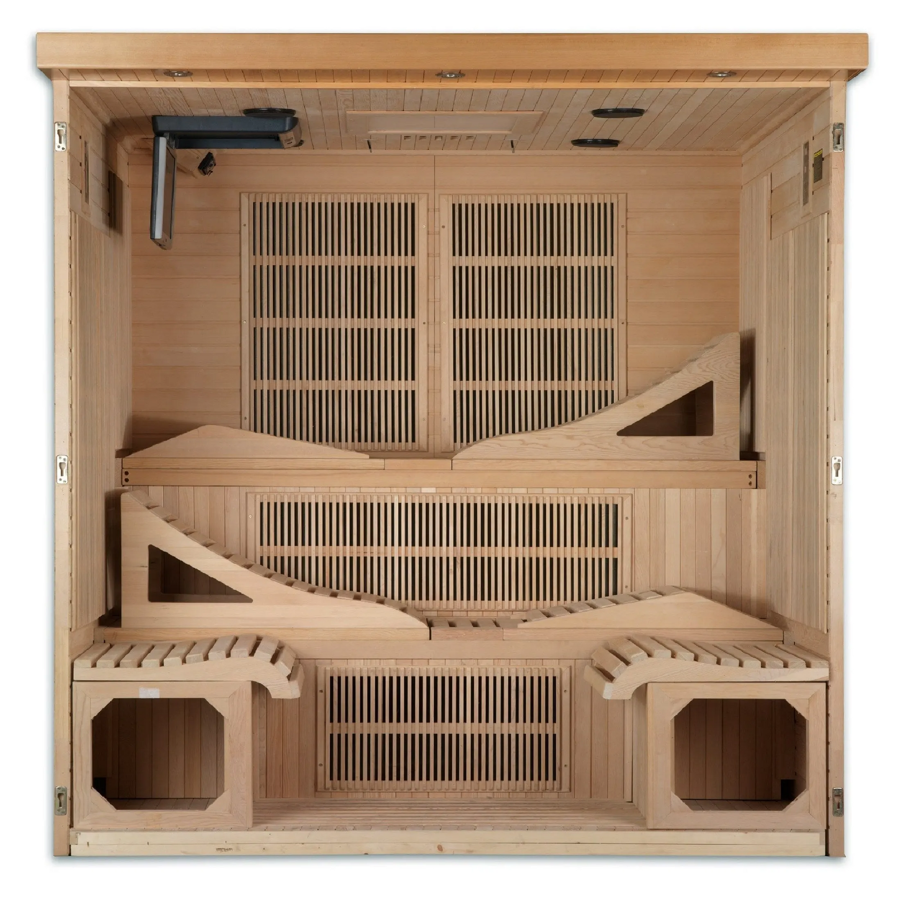 Golden Designs "Monaco" 6-person PureTech™ Near Zero EMF FAR Infrared Sauna