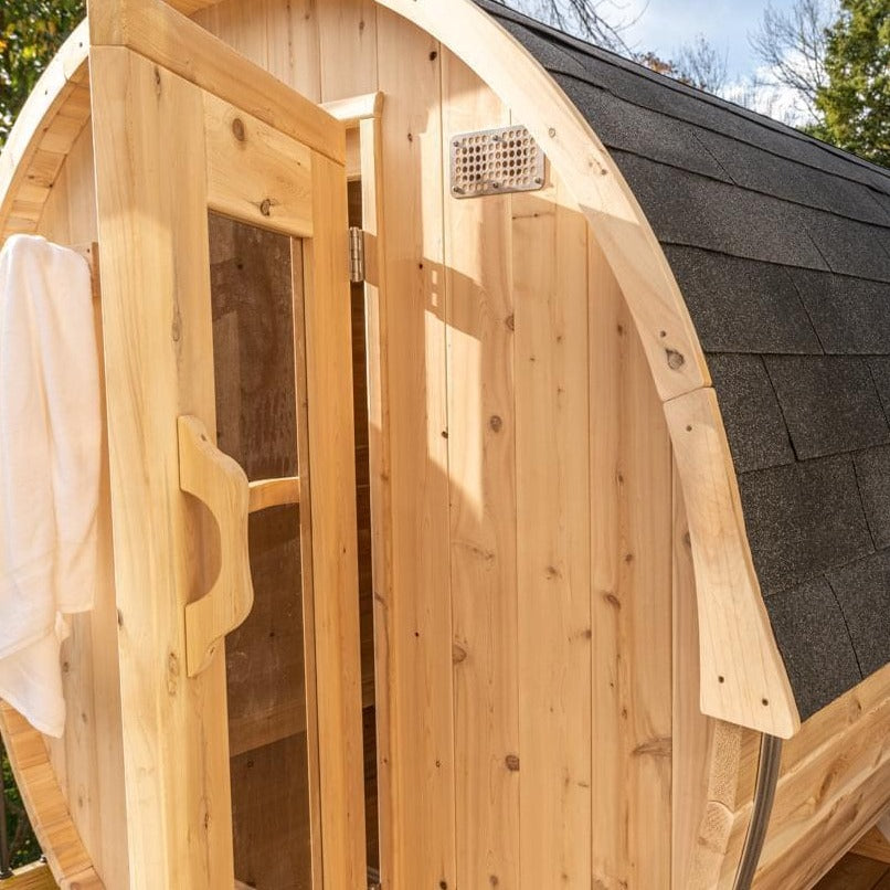Dundalk CT Harmony 4 Person Barrel Sauna