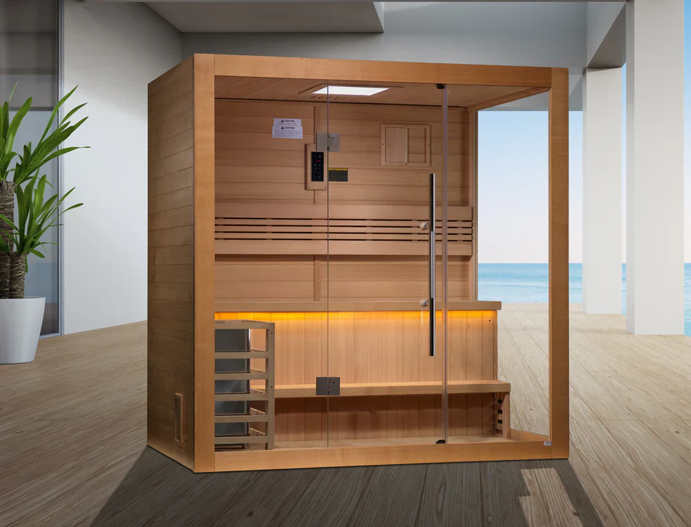 Golden Designs "Forssa Edition" 3 Person Indoor Traditional Sauna GDI-7203-01