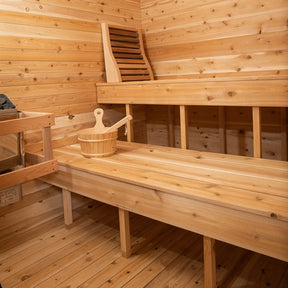 Dundalk CT Luna 4 Person Barrel Sauna