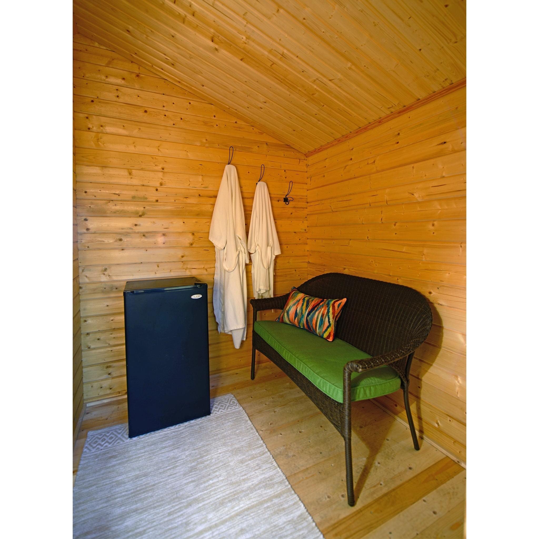 Almost Heaven Appalachia 6-Person Outdoor Cabin Sauna