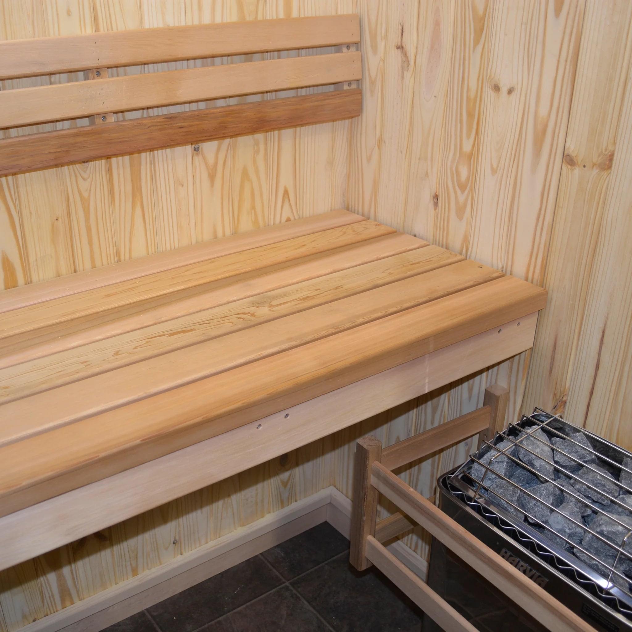 Almost Heaven Grayson 4-Person Customizable Indoor Sauna