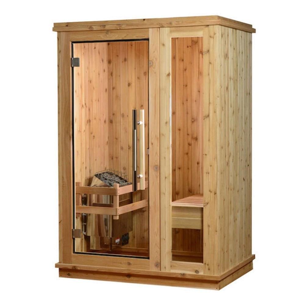 Almost Heaven Logan 1-Person Customizable Indoor Sauna