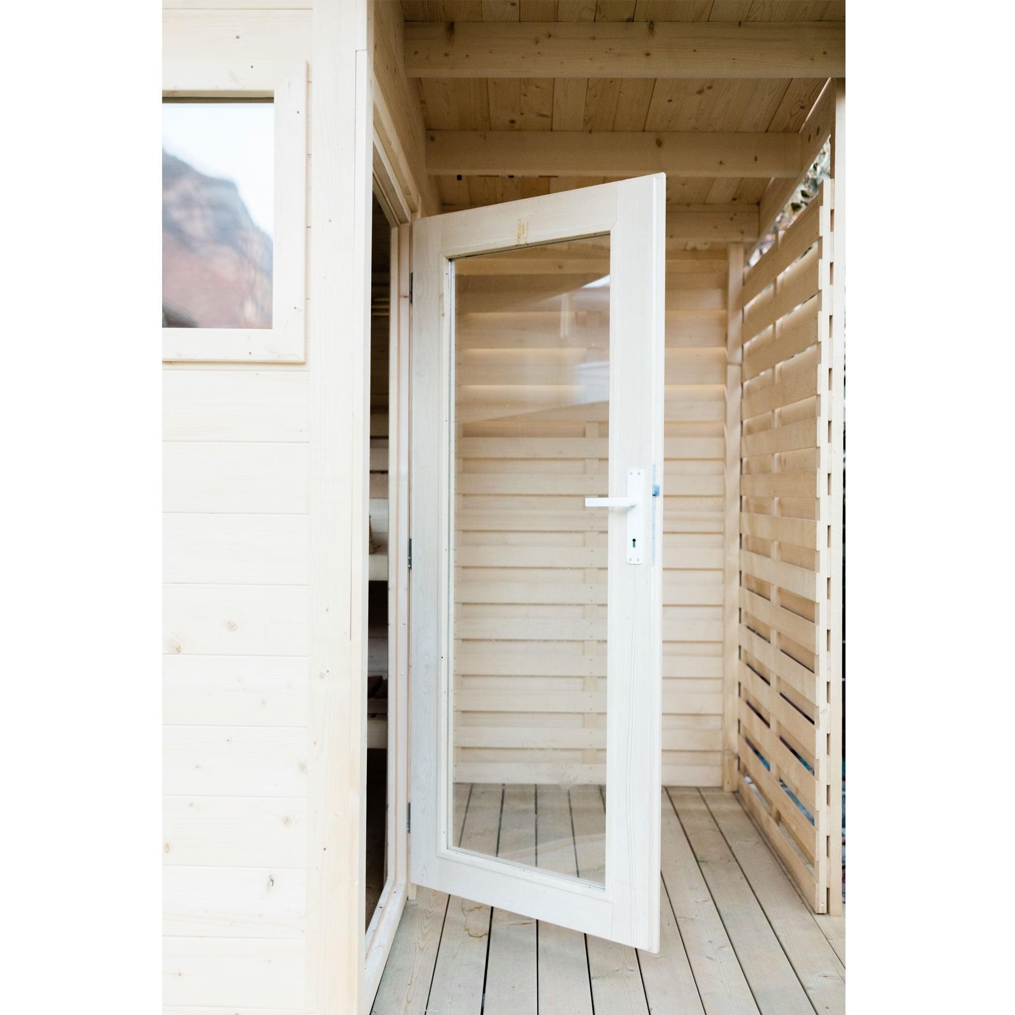 Almost Heaven Timberline 6-Person Outdoor Cabin Sauna