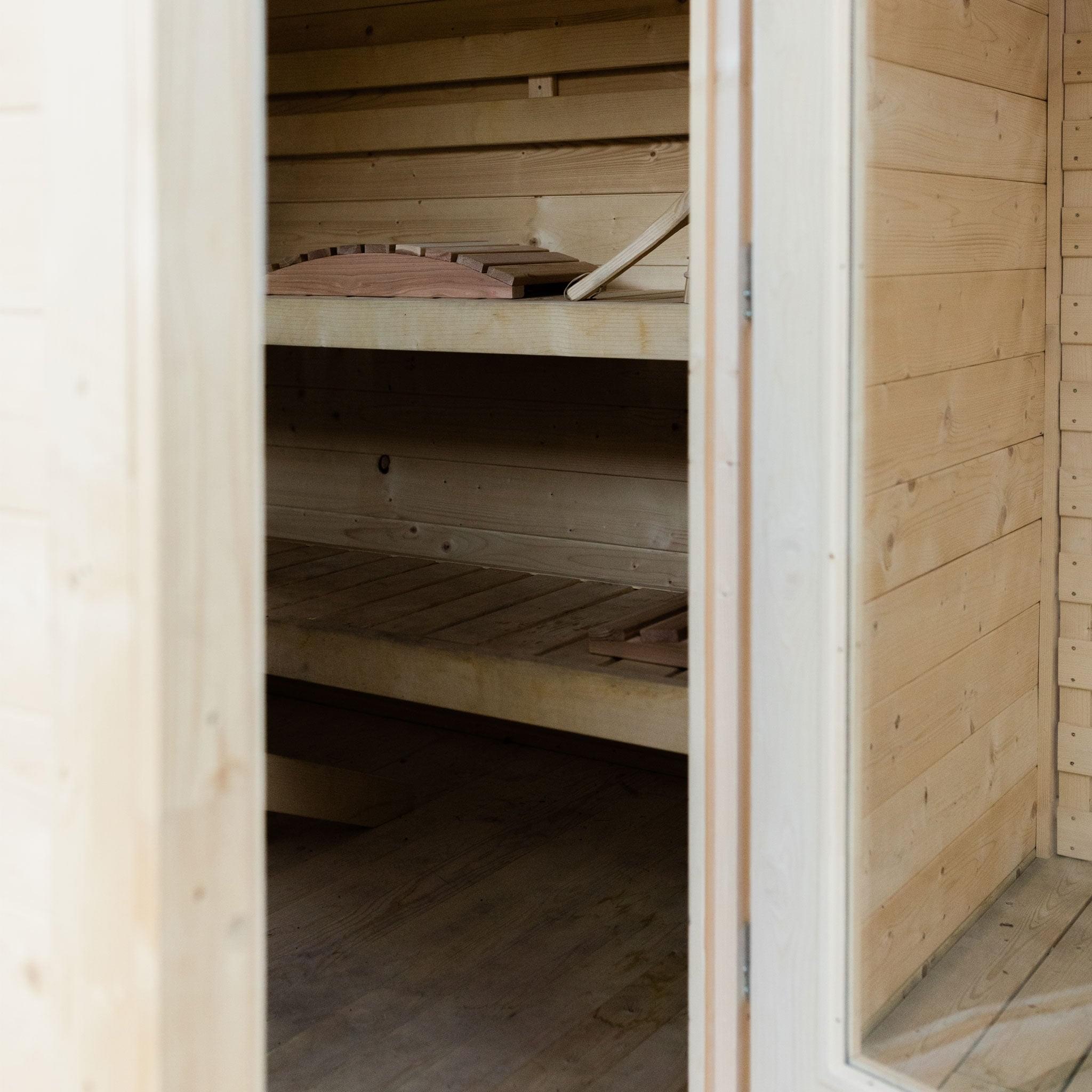 Almost Heaven Timberline 6-Person Outdoor Cabin Sauna