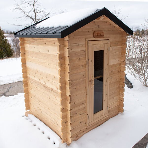 Canadian Timber Granby Sauna - Dundalk Leisurecraft Canadian Timber Collection, 2-3 Person Capacity