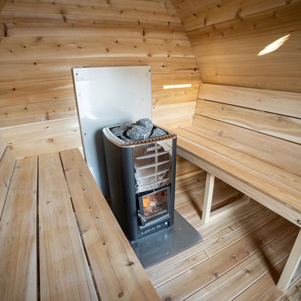 Canadian Timber Mini Pod Sauna - Dundalk Leisurecraft Canadian Timber Collection, 2-4 Person Capacity