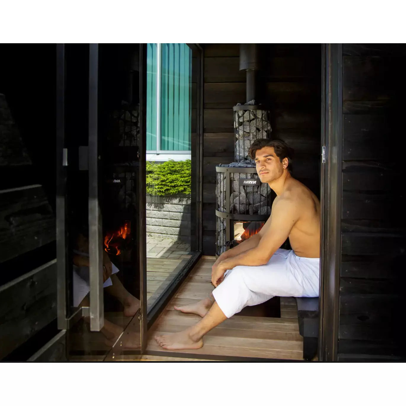 Harvia Legend 6-Person Outdoor Cabin Sauna